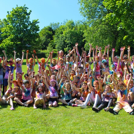 A Holi celebration of colour at St Michael's!