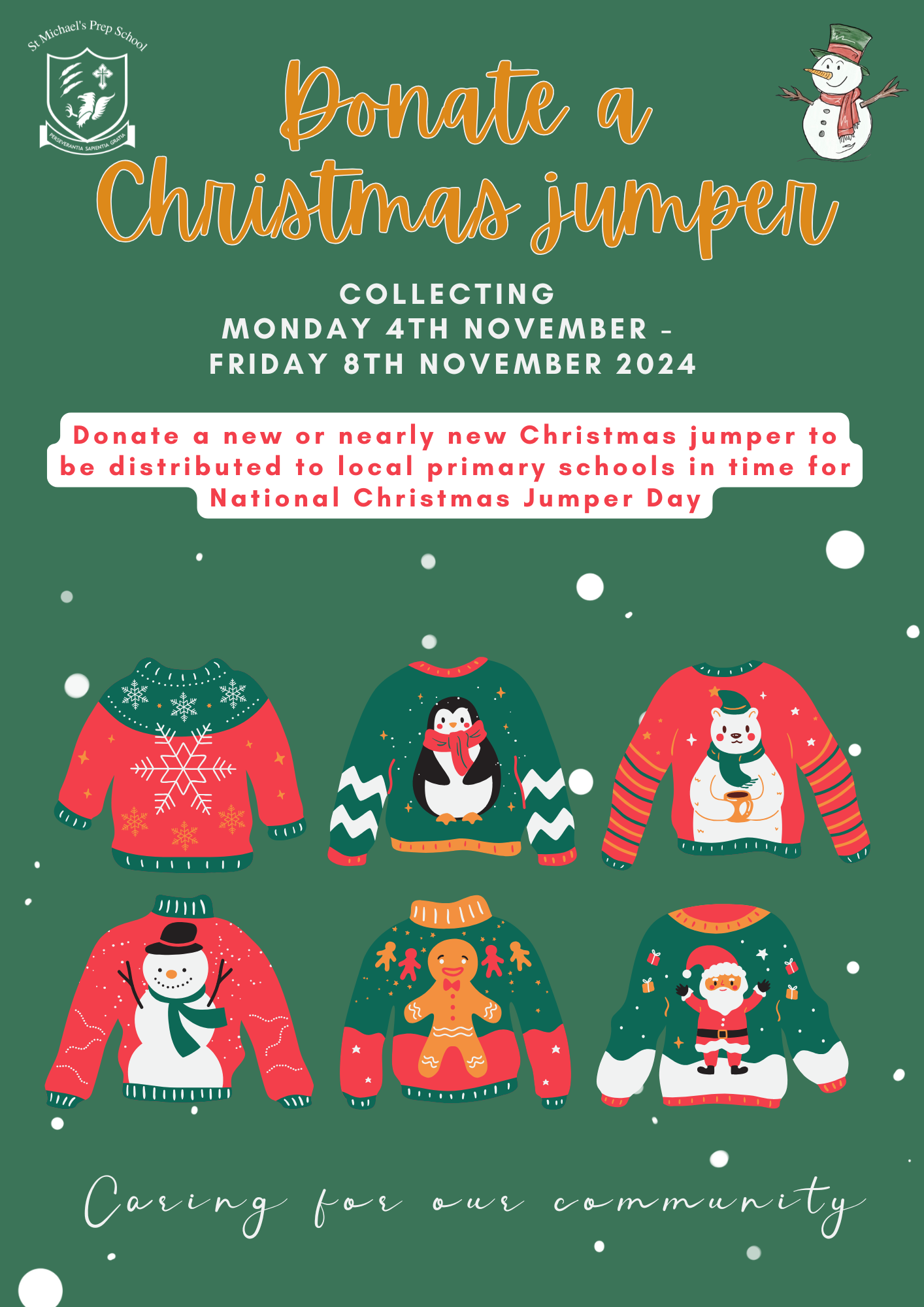 Christmas jumper donations