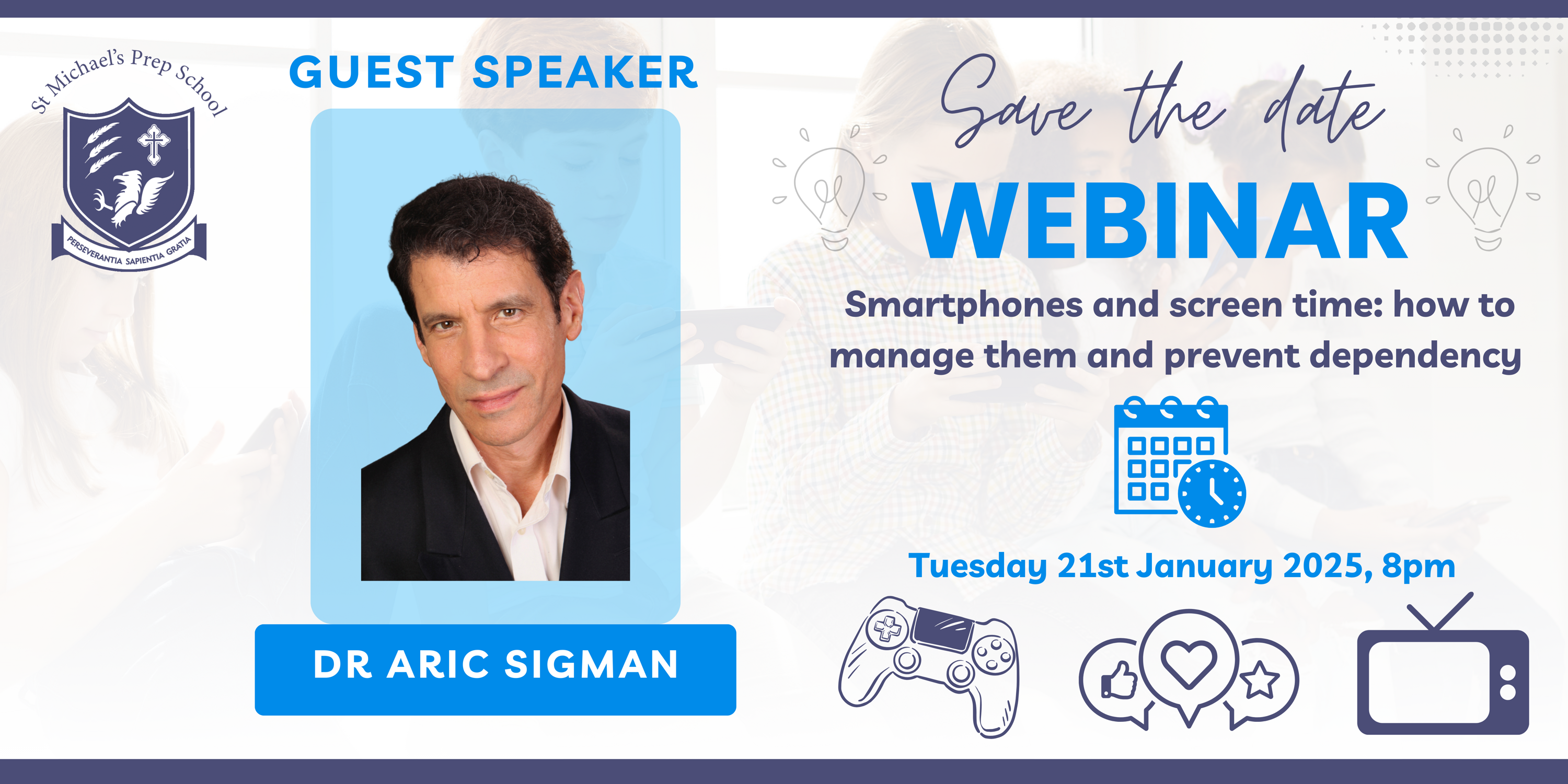 Dr Aric Sigman Webinar