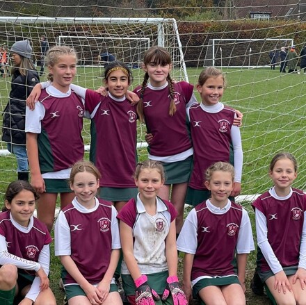 St Michael's girls compete in National Football Final