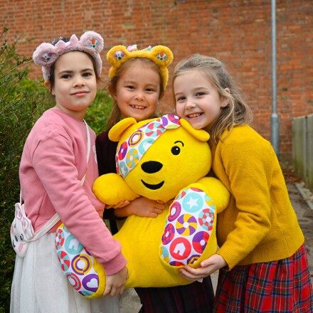 Raising £523.56 for Children In Need