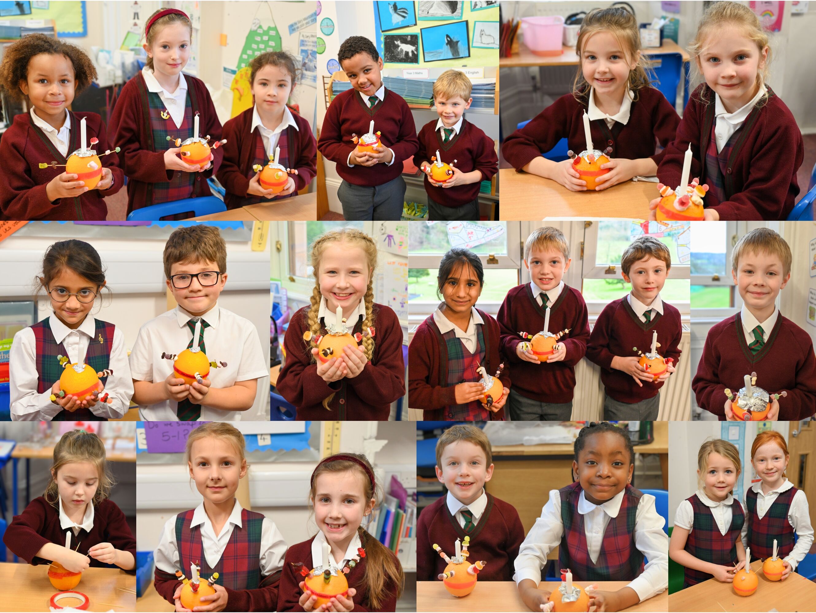 Christingle Making 2