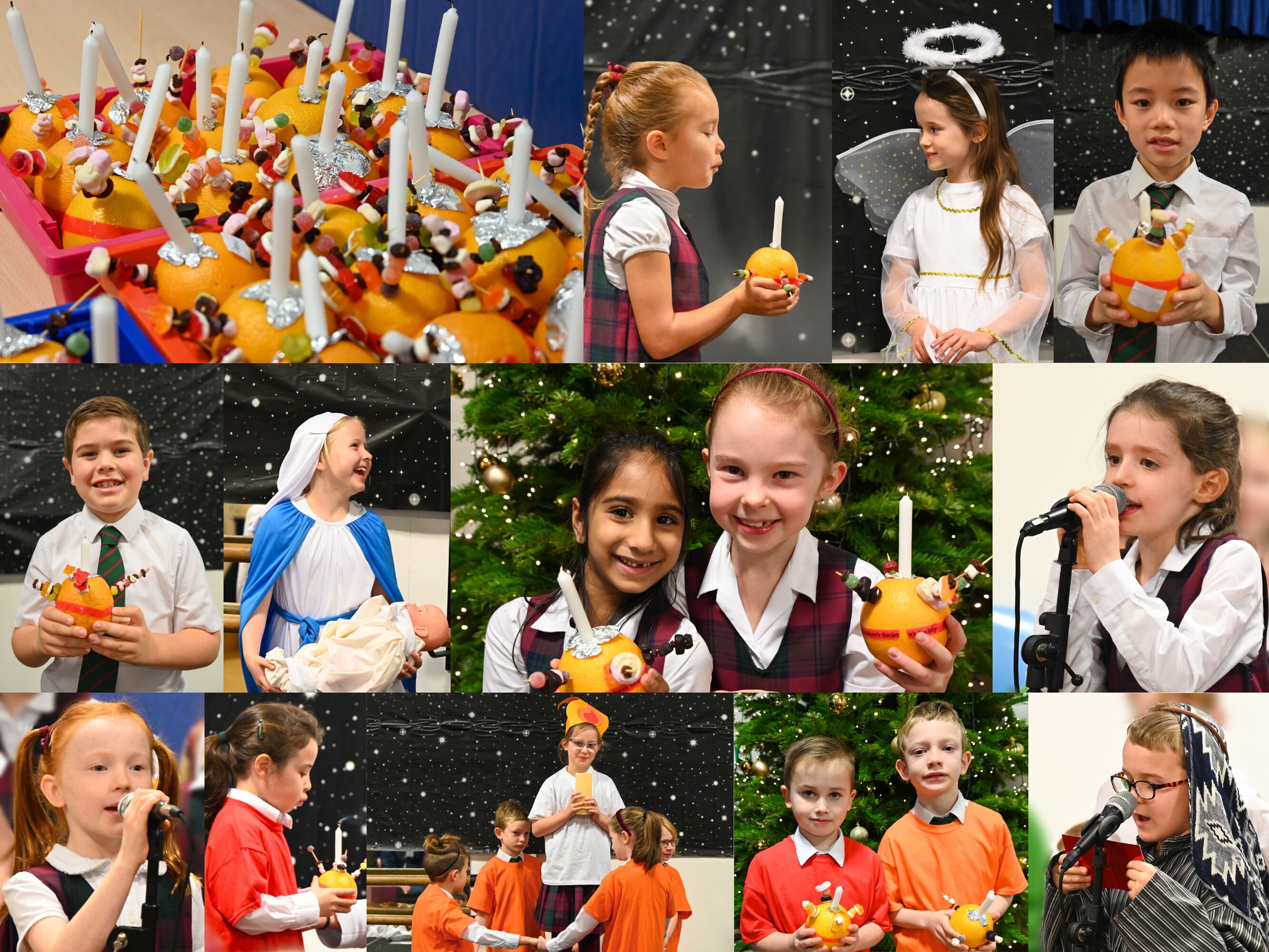 Christingle Service 2 Collage