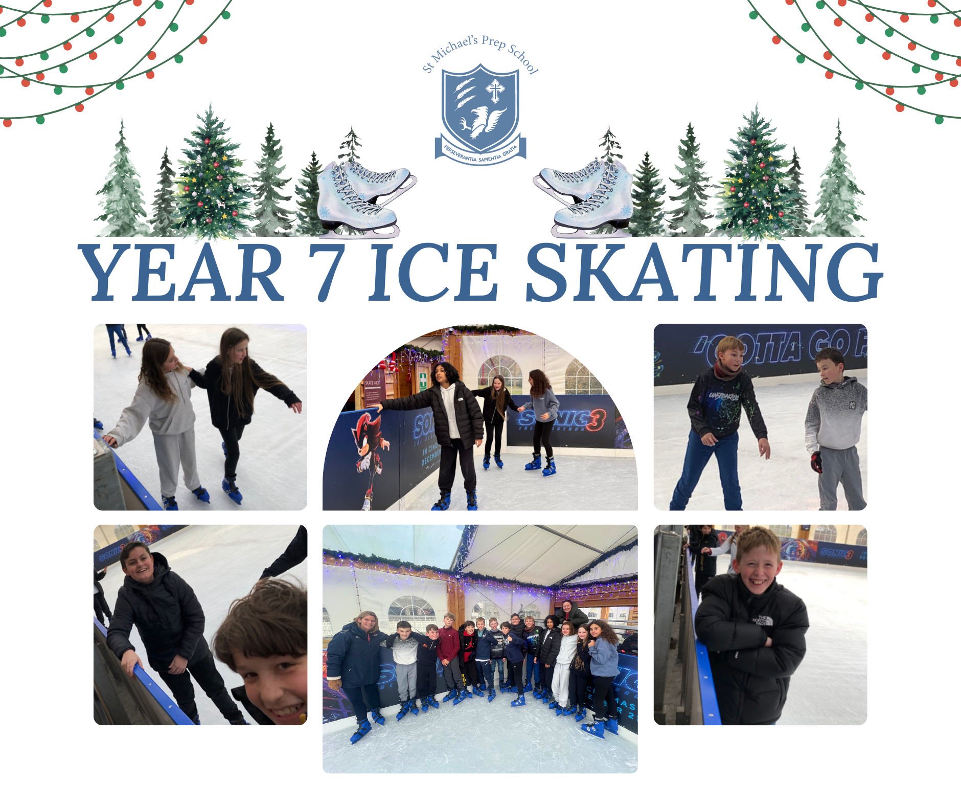 Ice skating