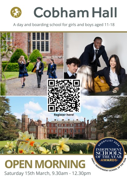 Cobham Hall Open Morning