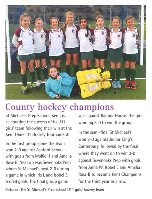 Hockey article
