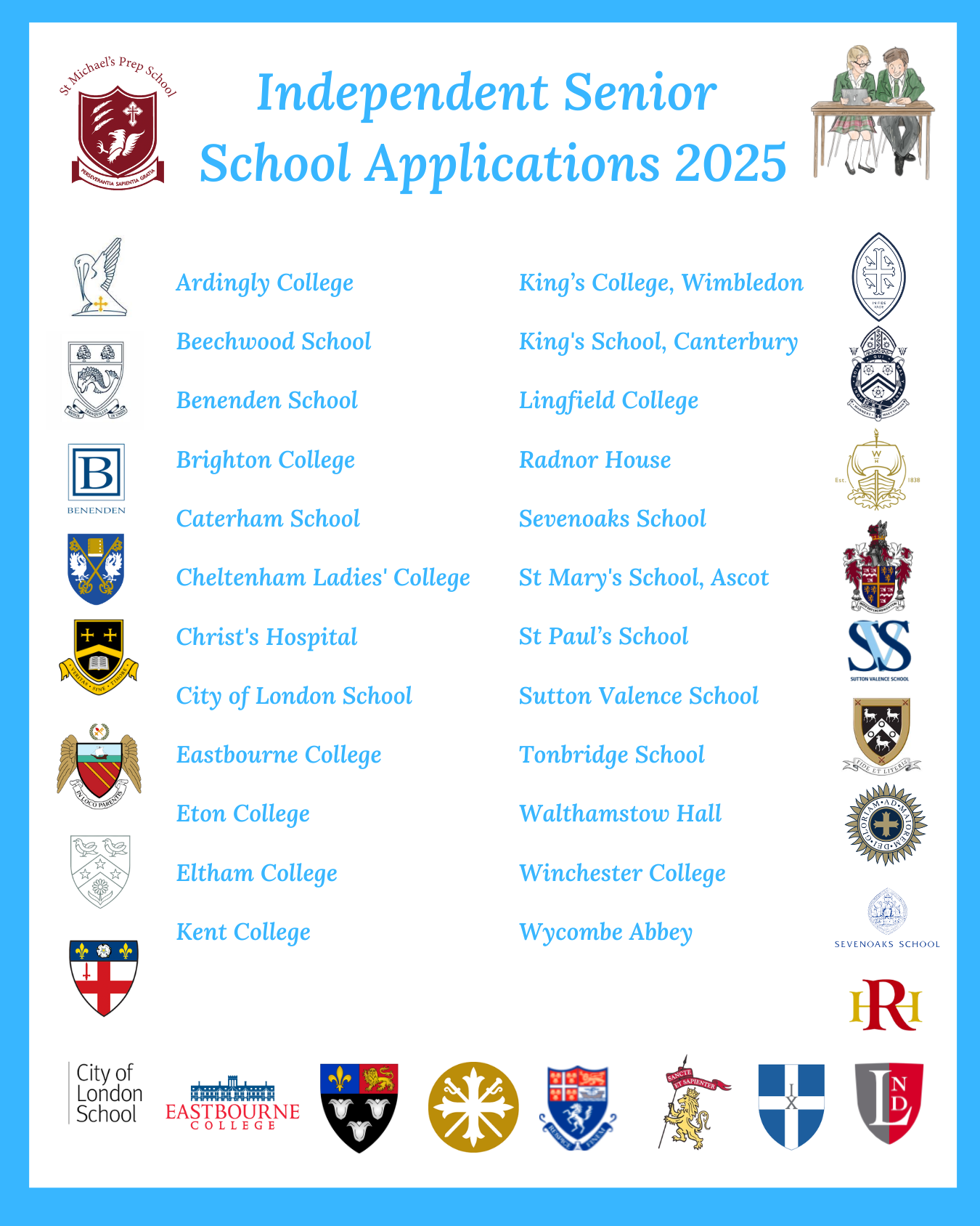 Independent school applications 2025