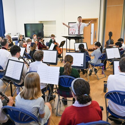 Local schools join St Michael's for Orchestra Day