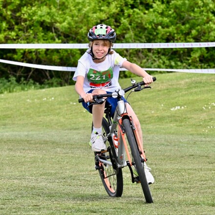 133 St Michael's pupils compete in Knight Frank Triathlon