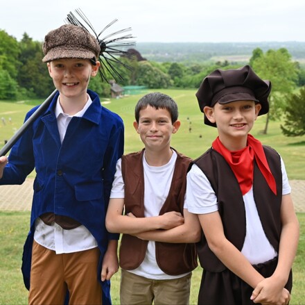 Year 6 step back in time for Victorian Day