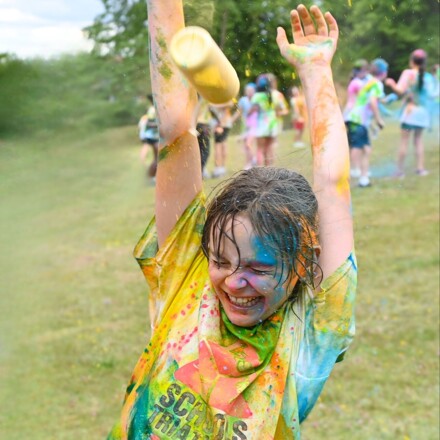 Celebrating the Hindu Festival of Colour