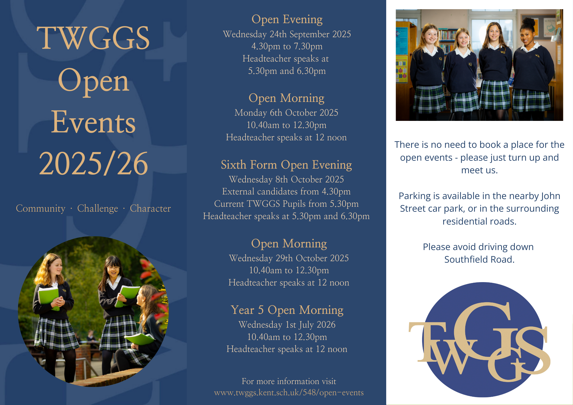 Open Events Flyer Amended 25 6