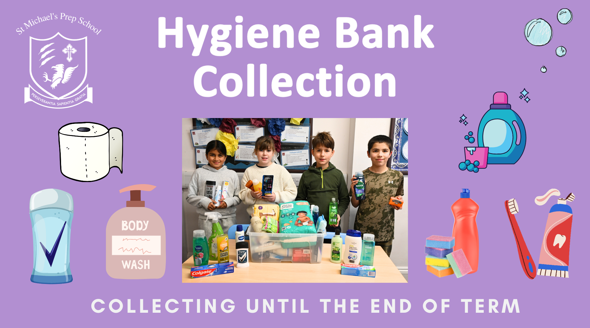 Hygiene bank collection
