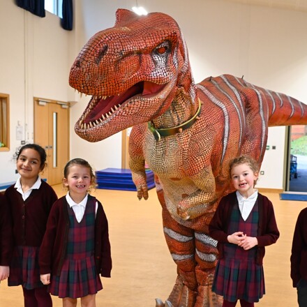 An amaze-asaurus dinosaur experience!