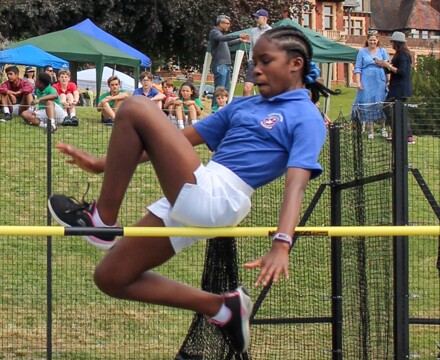 Girls high jump