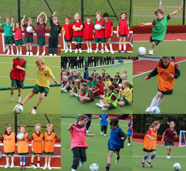 Y2 Football Tournament collage