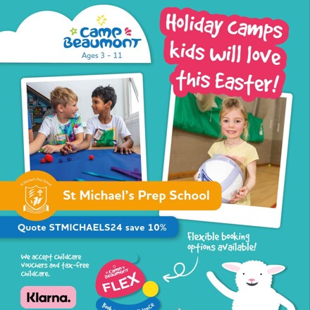 Experience Camp Beaumont at St Michael's this Easter