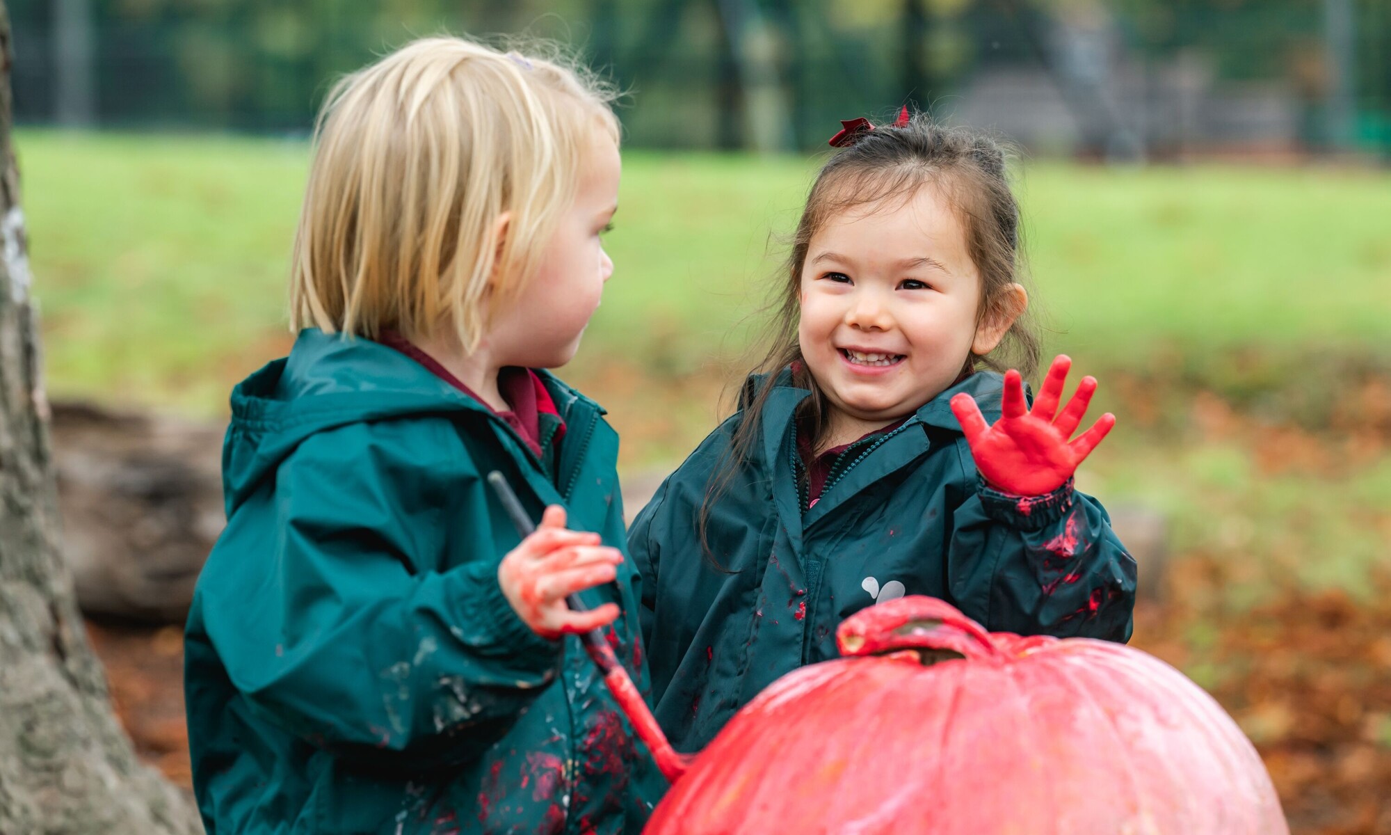 Welcome to St Michael’s Prep School Pumpkin Painting